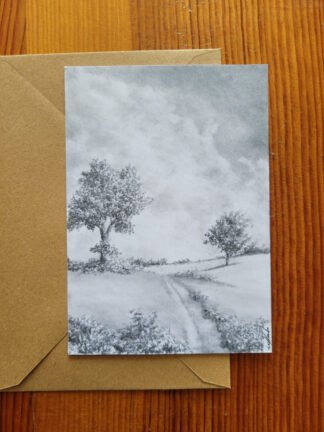 Chemin campagnard - Impression -