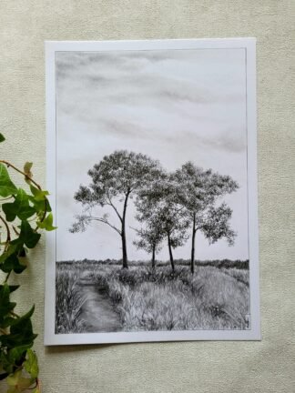 Un peu plus loin -dessin original-