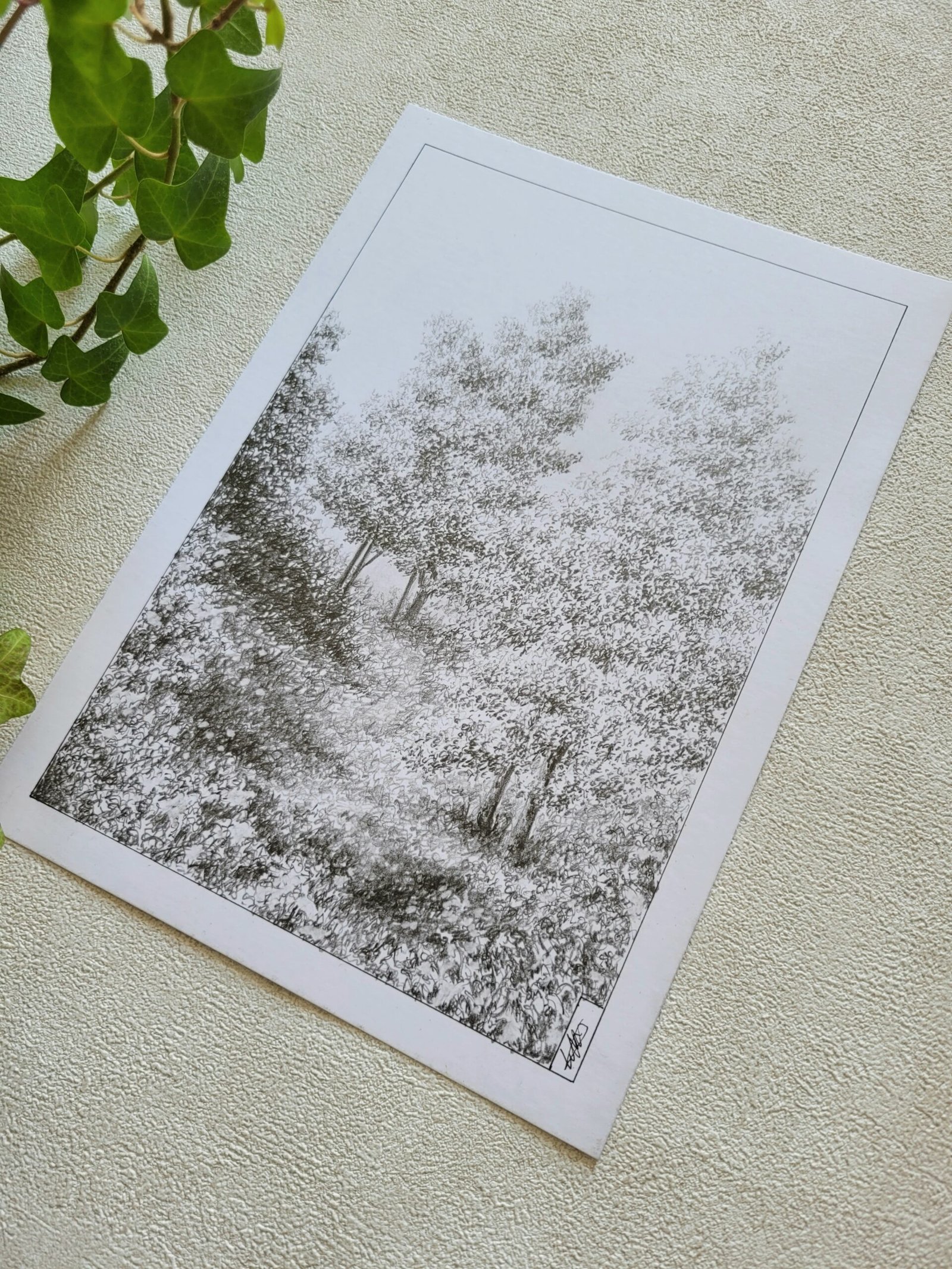 En allant - dessin original - – Image 2